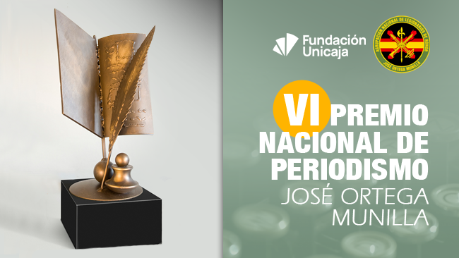 ANLH_JOMunilla's tweet photo. 🖋 PREMIO NACIONAL DE PERIODISMO JOSÉ ORTEGA MUNILLA | Recordamos pueden concurrir a la VI edición del mismo los trabajos publicados entre el 1 de junio de 2025 y el 1 de junio de 2026, todo ello según las bases. #LaLegión #LegionariosdeHonor https://t.co/Vw6wVfSva7