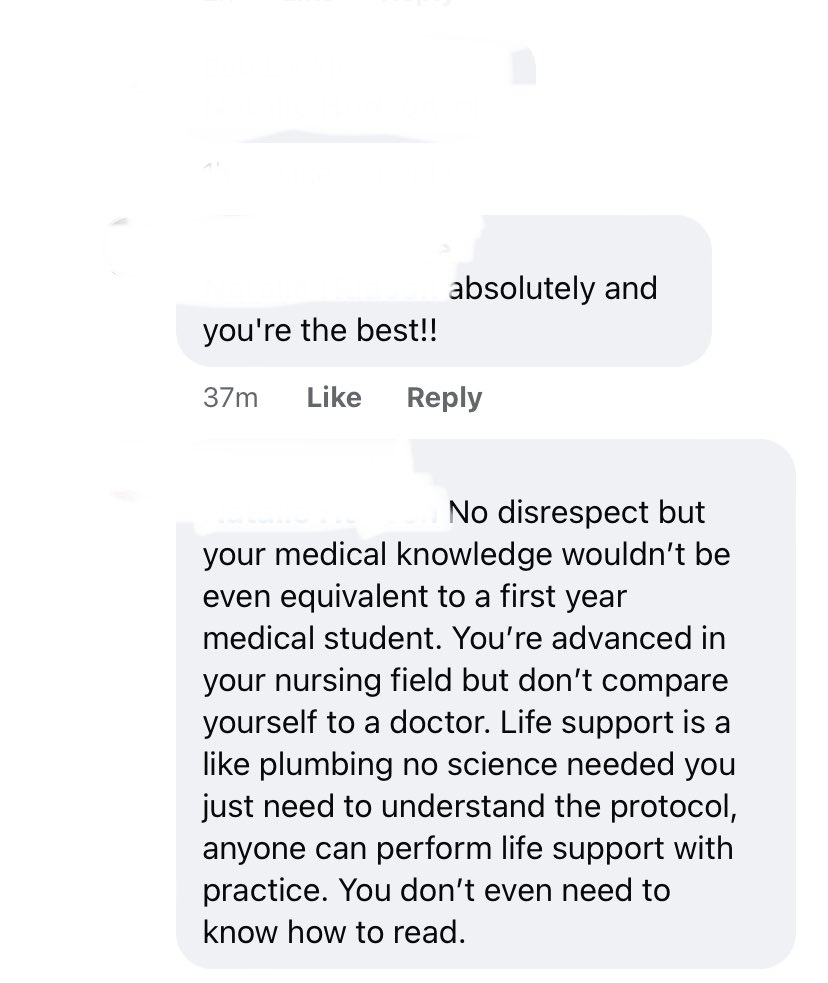 medicalmodelbri's tweet photo. @theRCN : asserts that nurses aren’t substitute for doctors 

Nurses on social media : yes we are and were BETTER than Drs 

RCN must stop lying to the public. Nurses just prove @TheBMA point . 

@Melissa_S_Ryan

 #protectnurse #acp #advancedpractitioner #nursing @protectnurse https://t.co/iGM8upsZ4L
