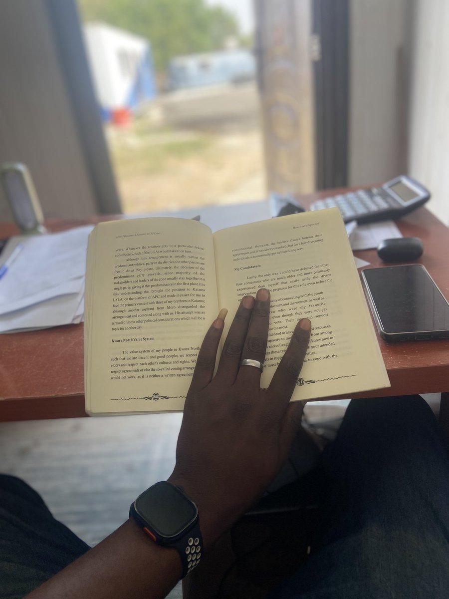 It’s weekend 💃❤️
Let’s chill with an amazing book 📖 ✍🏿
By <a href="/SenSadiqUmar/">Senator Sadiq Umar</a>