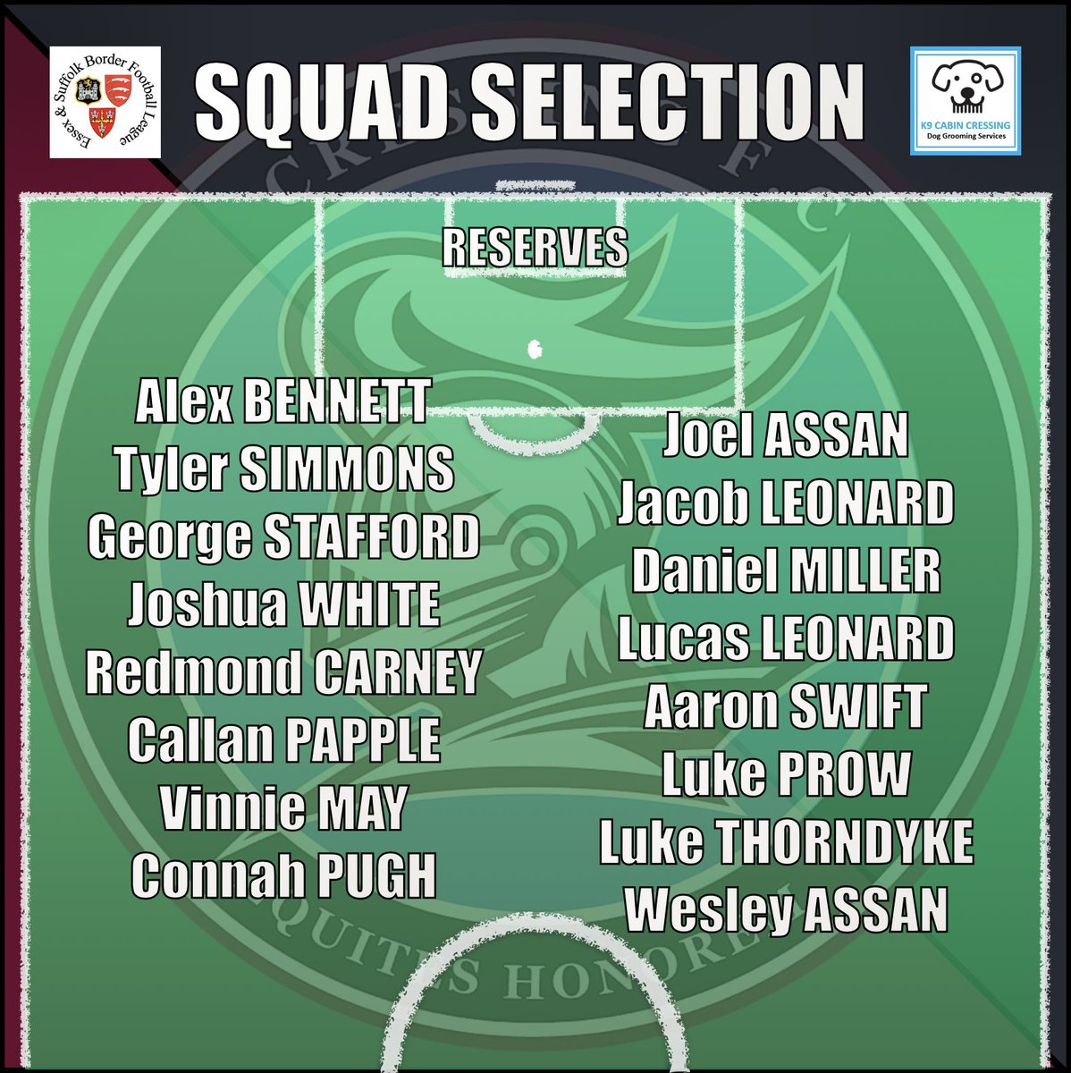 Cressing FC tweet media