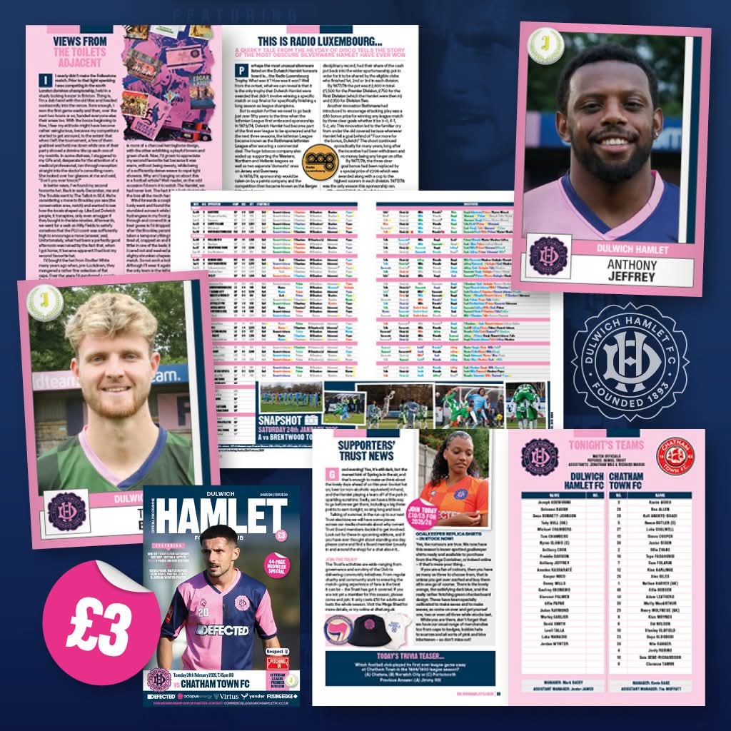 Dulwich Hamlet FC tweet media