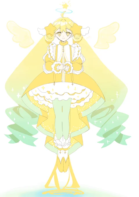 穏やかな絵を流したくて創作
