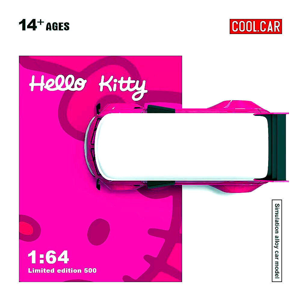 dezou1's tweet photo. Time Micro Cool Car VW T1 Pickup Hello Kitty Dark Pink 🤩👍 #TimeMicro https://t.co/D5TfVRM1LG