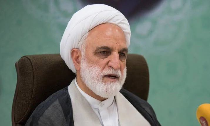 RaquelaInJLM's tweet photo. Justice has been served! 
Gholam-Hossein Mohseni-Ejei, head of the Islamic regime’s judiciary, the man who sentenced thousands of protesters to death, has been eliminated. https://t.co/aeu6j2b3A8