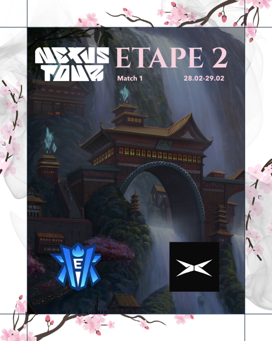 KlanikEsport's tweet photo. 🔥 MATCH DAY ! Aujourd'hui on affronte @OmerixEsport !

1er match de l'Etape 2 du Nexus Tour 2026
Ça va chauffer sur la Faille 🔥

RDV en ce début d'après-midi sur https://t.co/InYcqmrLJO

#KlanikEsport #LoL #OmerixEsport https://t.co/a1jvLIkZff