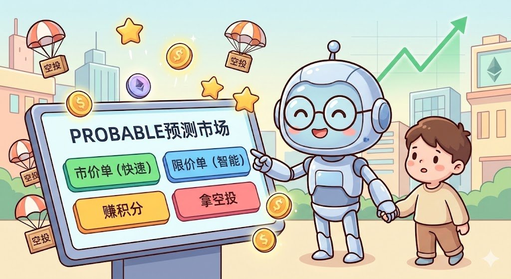 Probable预测市场保姆级教程｜小白也能轻松赚积分、拿代币空投

跟大家聊个干货！最近好多粉丝私信我，说对预测市场还是懵懵的，甚至有人把它和博彩搞混了😂 

其实真不是一回事，今天就用最直白的话，教大家怎么玩Probable预测市场，怎么靠参与赚积分、换代币空投，小白也能看懂、上手！