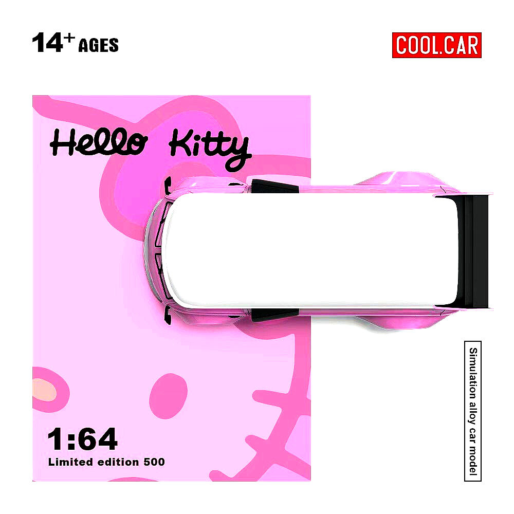 dezou1's tweet photo. Time Micro Cool Car VW T1 Pickup Hello Kitty Light Pink 🤩👍 #TimeMicro https://t.co/6nAgxvuRxt