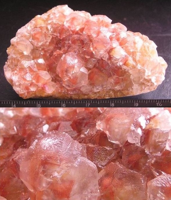 レッドファントムカルサイト といいます(^o^) #天然石 #鉱石 #鉱物