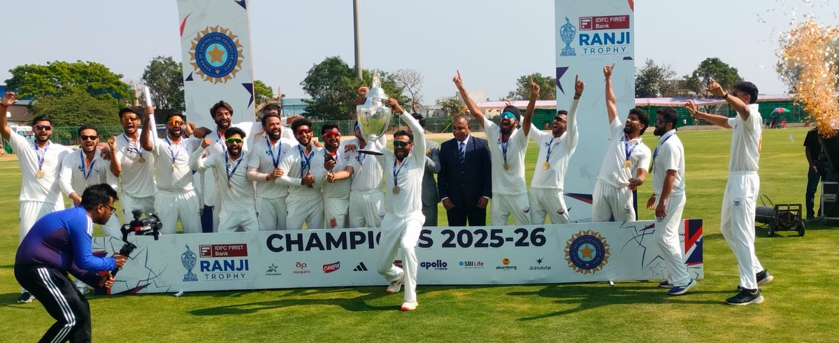saloon_kada's tweet image. #RanjiTrophy — Jammu &amp;amp; Kashmir Won The League For a First Time in History🔥