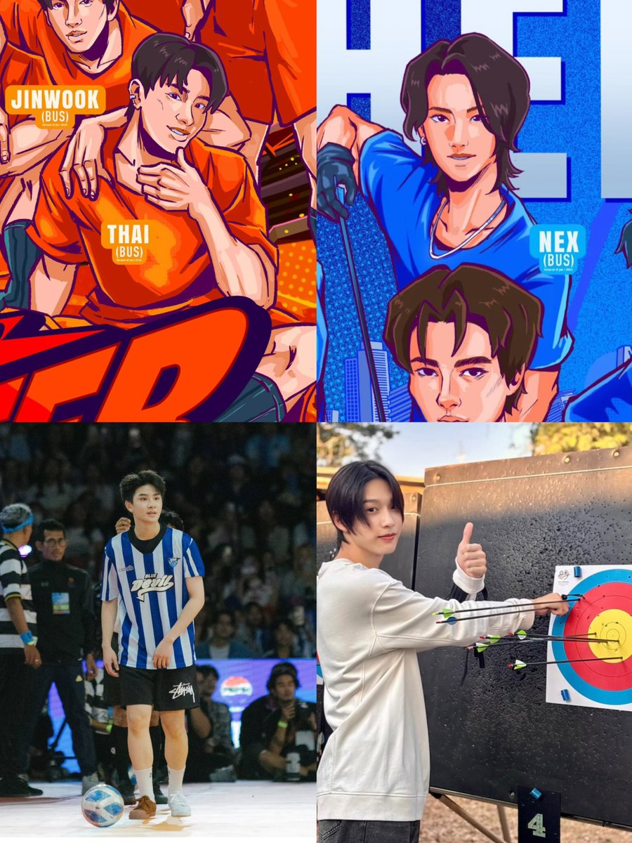 lulooyayaa's tweet photo. ผมเตะบอล ⚽️ เธอยิงธนู 🏹 https://t.co/N8KQkstwtD