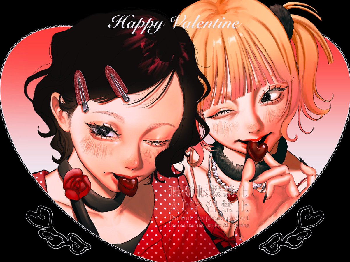 来月もよろしくお願いします❤️‍🔥💫 
#今月描いた絵を晒そう