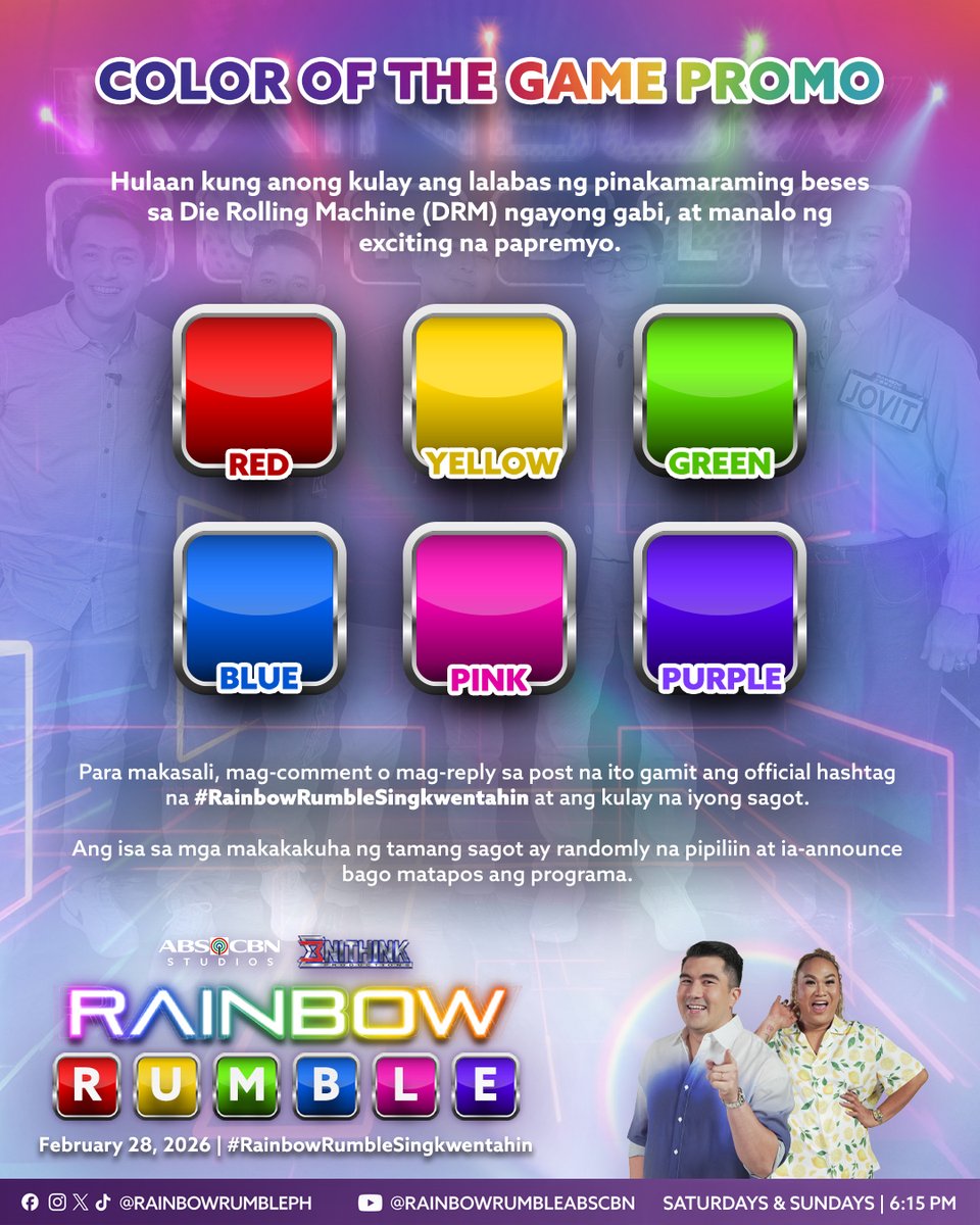 Rainbow Rumble tweet media