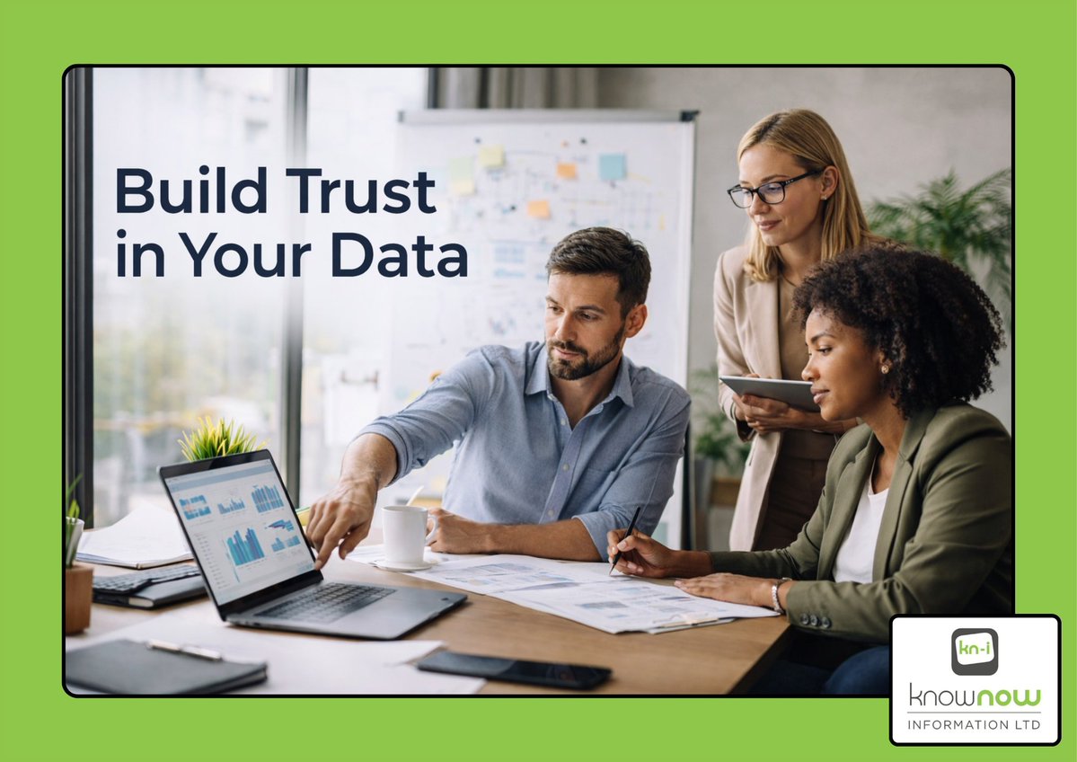 Strong AI and analytics start with structured data governance.
Our Data Management Plan framework helps organisations define ownership, quality standards, lifecycle control, and compliance.

Learn more:
kn-i.com/data-managemen…