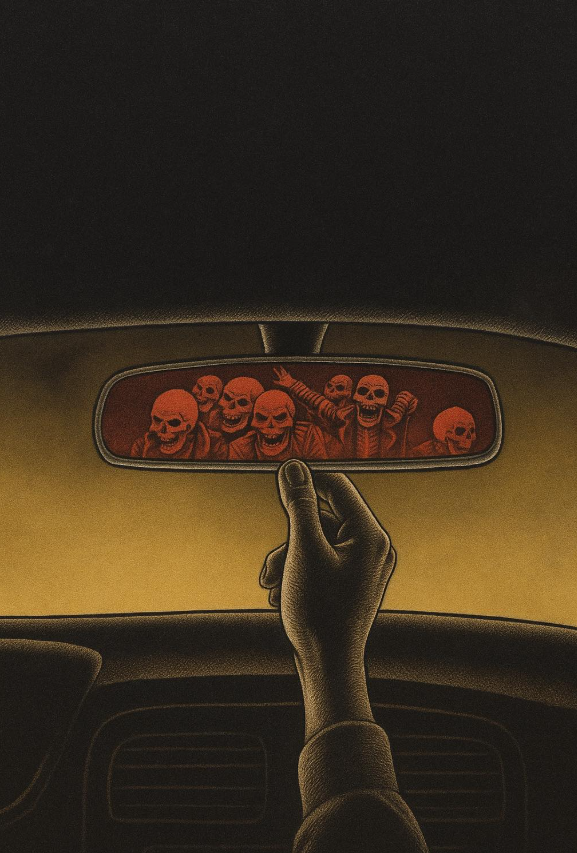 Non voltarti più indietro, il passato non esiste più.