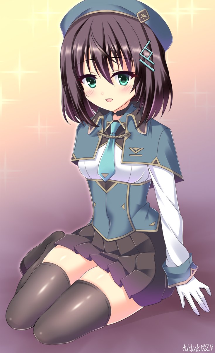 ソラハ「教官、ベッドお借りしますね」
ソラハちゃん、よく教官のお部屋に行き来してます。
#OC
#うちの子 