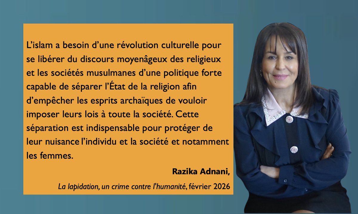 RazikaAdnani's tweet image. La lapidation, un crime contre l'humanité 

Au #Soudan, deux #femmes, toutes les deux mères, accusées d’adultère, ont été condamnées à la #lapidation qui consiste à lancer sur elles des #pierres jusqu’à ce qu’elles meurent.  Si le fait d’en parler est #psychologiquement très