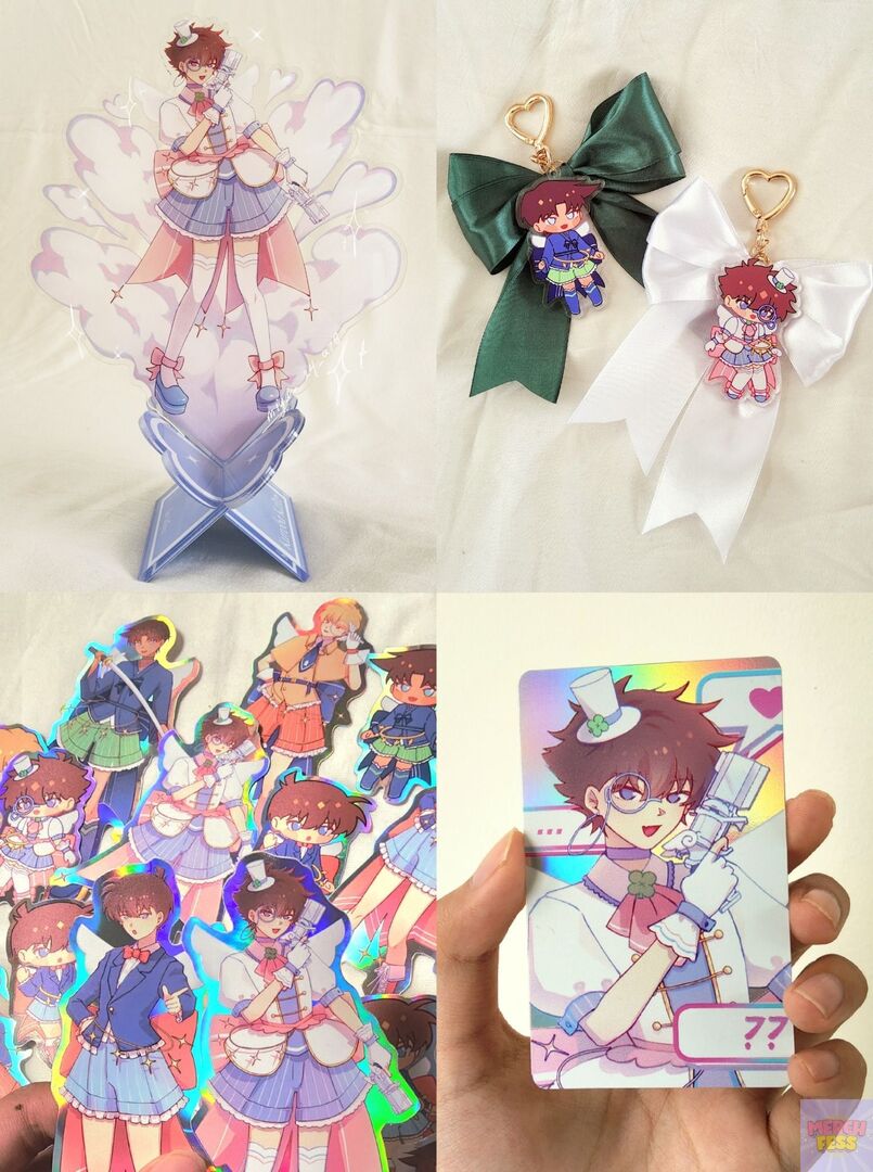 merch_fesss's tweet photo. *sellmerch sender lagi open po buat item2 baru fandom magic kaito dan detective conan, siapatau ada yang tertarik atau mau bantuin ramein juga bole 🥺💜

pic anak2 sender untuk pemanis 🥹
https://t.co/u3AfMwOylO https://t.co/esy741prQW