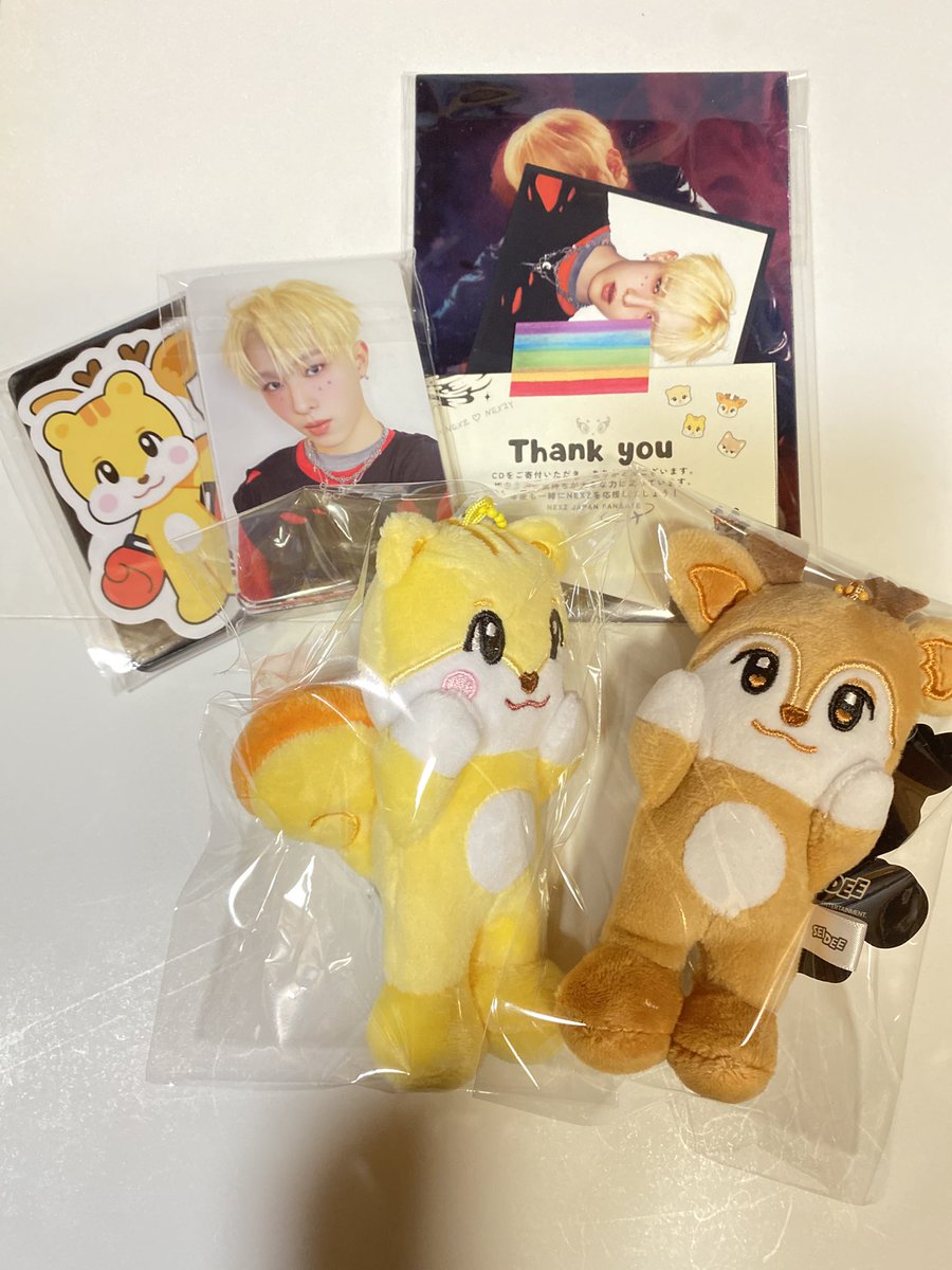 寄付企画のNEXZOOとトレカがファンベ様@NEXZ_JPFB より届きました