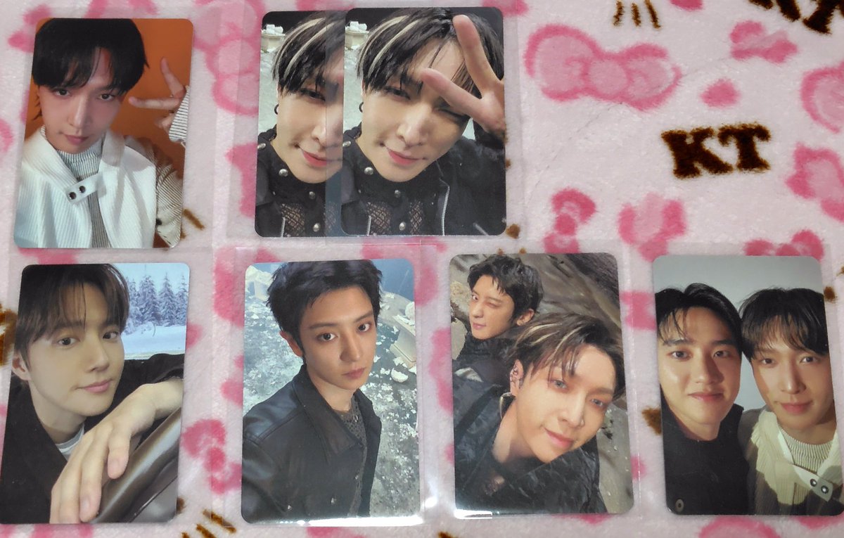 sss_mksm's tweet photo. EXO REVERXE トレカ  交換 同種

譲　💙 チャニョル レイ スホ ギョンス
求　💕 カイ

※ユニットトレカ初期折れ跡あり

郵送での交換希望です。
お気軽にリプ、DMお待ちしております！ https://t.co/TndWRYGWIG