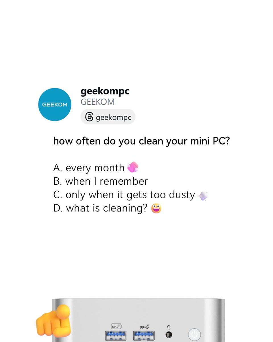 GEEKOM PC tweet media