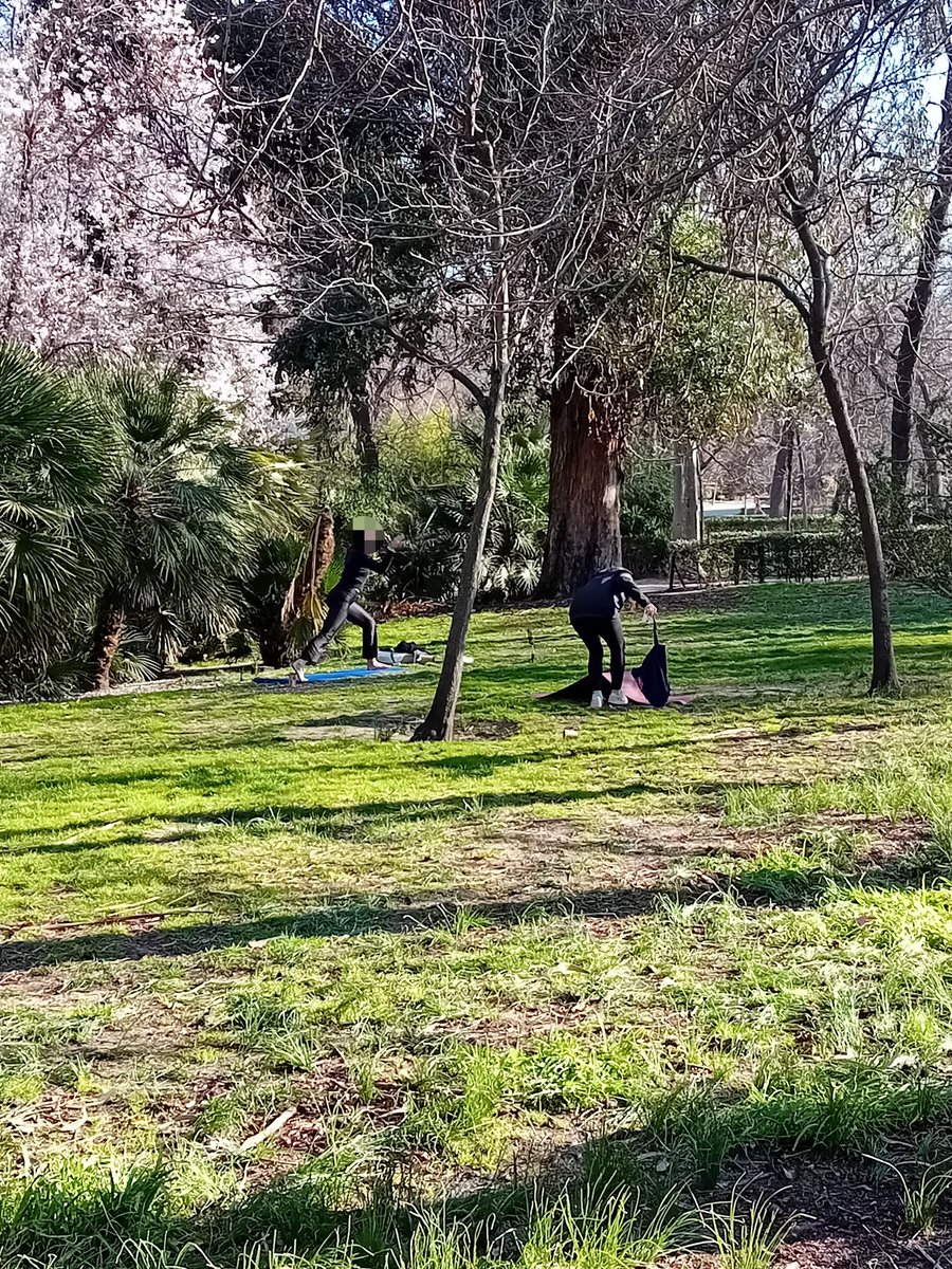 DanielSenda's tweet photo. Mucha yoga pero poco respeto por la flora y fauna. Si invades las zonas verdes colmatas el suelo perjudicando a las plantas, arbustos y árboles, e impides que la fauna pueda alimentarse en el suelo o incluso afectas al comportamiento de las aves al no poder realizar su cortejo https://t.co/CM9RkfYuPo