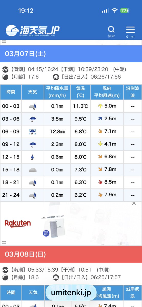 Post by 釣りパパ on X: めちゃ雨やん🥺