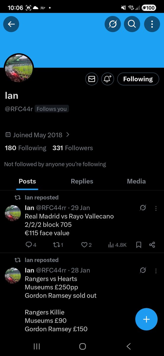 thorny09's tweet photo. @RFC_Michael_ Also a scammer https://t.co/GV7MT02ywA