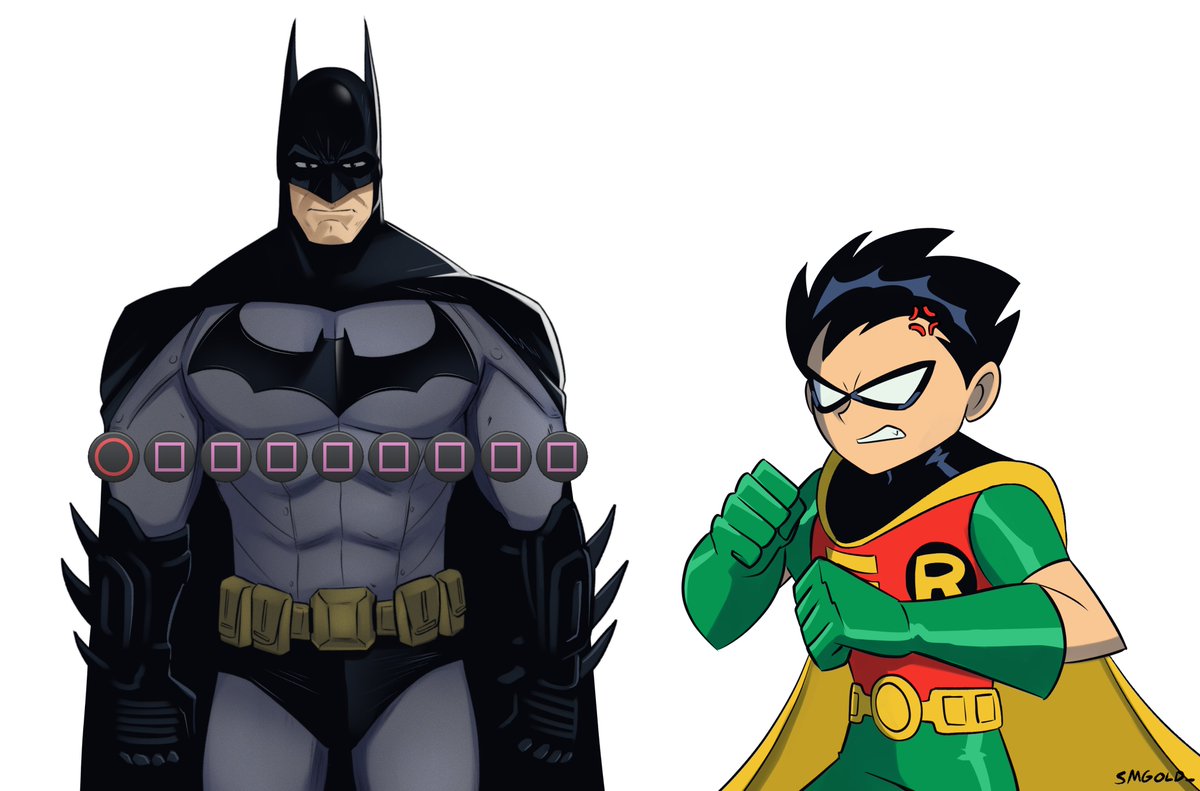Would you rather fight Arkham Batman or Teen Titans Robin?