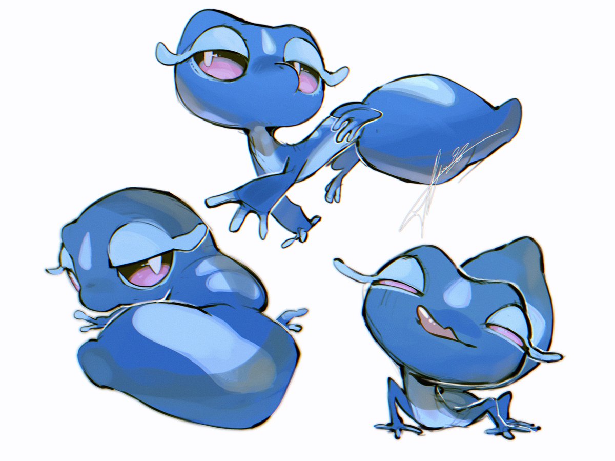 Gecqua is definitely my favorite.. 🥺 #PokemonWindsWaves 
And you, which one will you choose? 💧🔥🌱