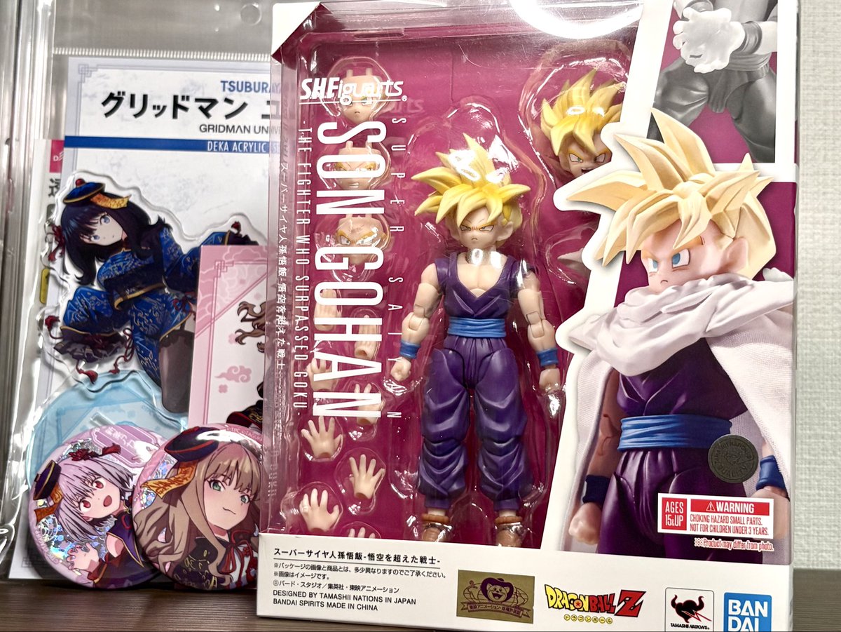 ええ、土曜日は散財する日なのです

やっと悟飯を買った