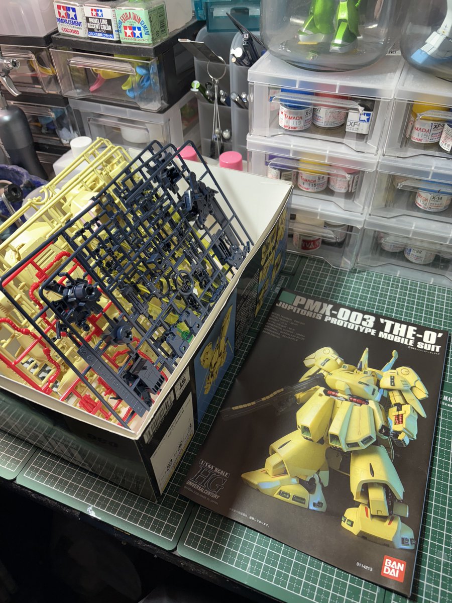 1/144 HGUC PMX-003 THE-O ゆっくり丁寧に作っていこうと思います
