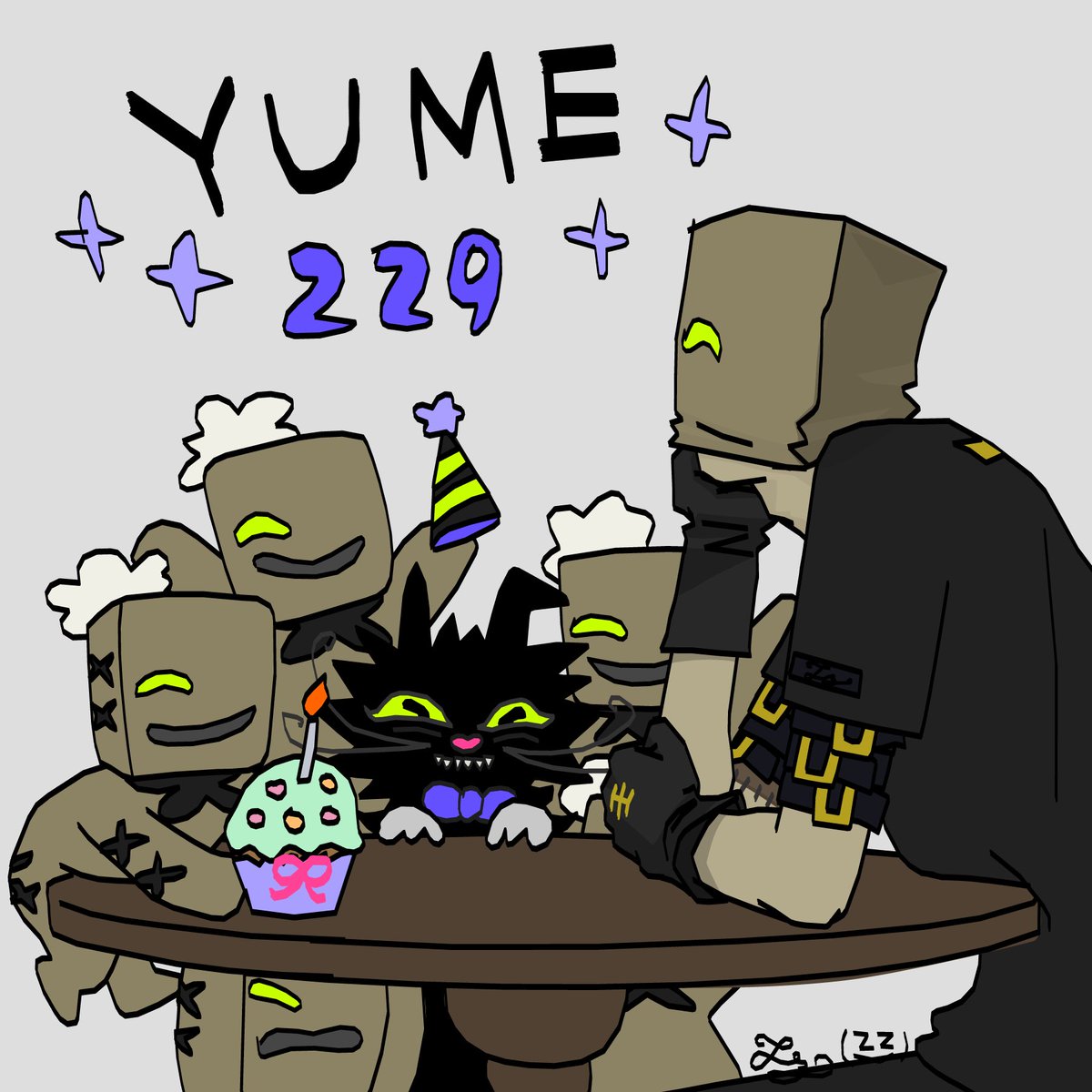 ꒉ:)و ̑̑ yumeﾆｬﾝ!