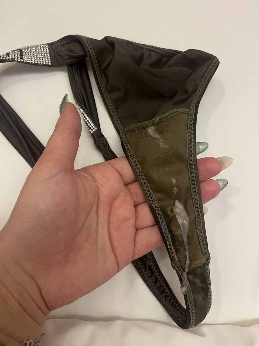 ☁️ Back From The Hike ☁️

My panties got VERY juicy matching that insane view 😏  
Look at the mess they brought home… 💦  
Would you lick them clean? 👅🔥