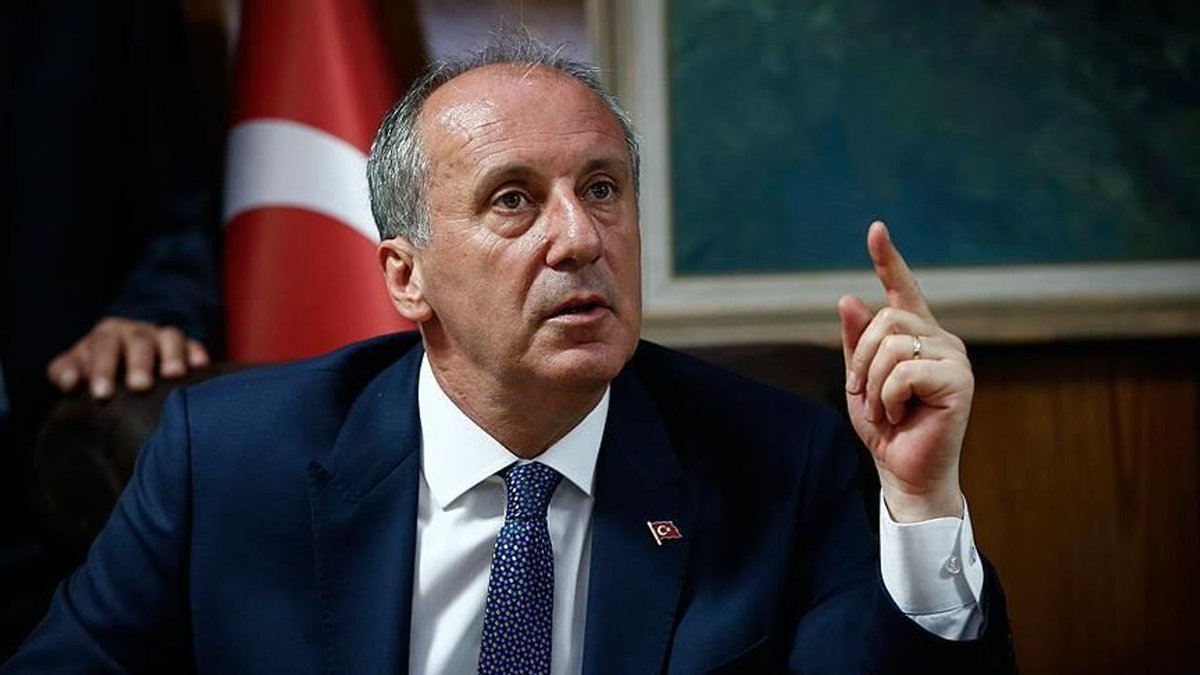 📣 Muharrem İnce:

Öcalan umuda, Tanju Özcan gözaltına. Sevsinler sizin adaletinizi.