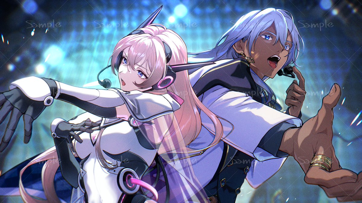 尼貝爾 Nibel(<a href="/Nibel_TT_MH/">尼貝爾Nibelニーベル 🎭💙新Cover《Blink Gone》✨【鹿鳴所屬台湾Vtuber】</a>)様
伊莉西亞 Alicia(<a href="/Alicia_TT_MH/">伊莉西亞 Alicia 🤖💫｜【鹿鳴娛樂所屬】棄質系Vtuber</a>)様
お二人のカバー動画お写真を担当させていただきました！ありがとうございました✨