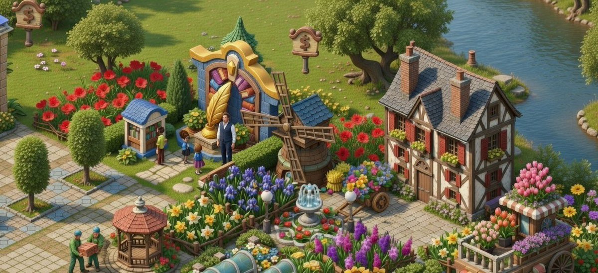 Bunny0323R's tweet image. リアルな黄金の羽根ペン(*^^*)
冒険やっと終わった。
#TOWNSHIP