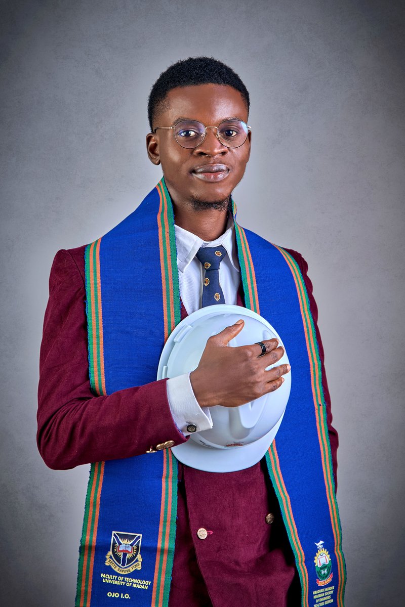 Once, lucky. Twice, consistency. 

Introducing:

Isaac Olalekan OJO (GMNSE, GMNIEE) 

2026 - BSc., Electrical/Electronic Engr., University of Ibadan, First Class Honors (3.67/4.00)

2018 - OND, Electrical/Electronic Engr, Lagos State Polytechnic, First Class Honors.