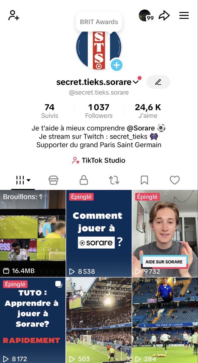 CONCOURS <a href="/Sorare/">Sorare</a> 🕺

Comme promis une carte à gagner 💪🏼

CONDITIONS 👇🏼 : 

✅ être abonné à mon X 
✅ republier le tweet 
✅ être abonné à mon compte TikTok (preuve en commentaires) 

TAS demain soir 20h juste avant om-ol 
#sorare