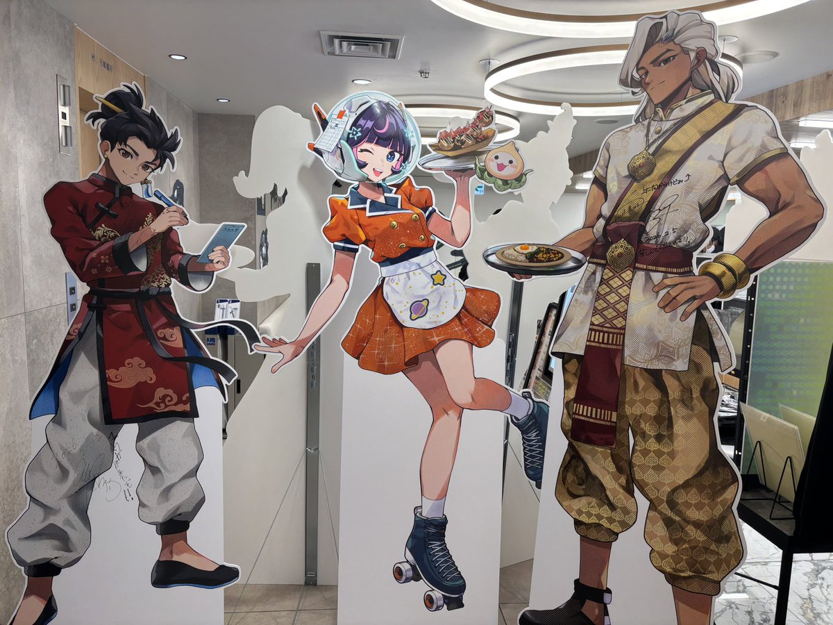 かわいぃぃぃぃ やっとコラボカフェ行ってきました😊✨ なぞにライフ