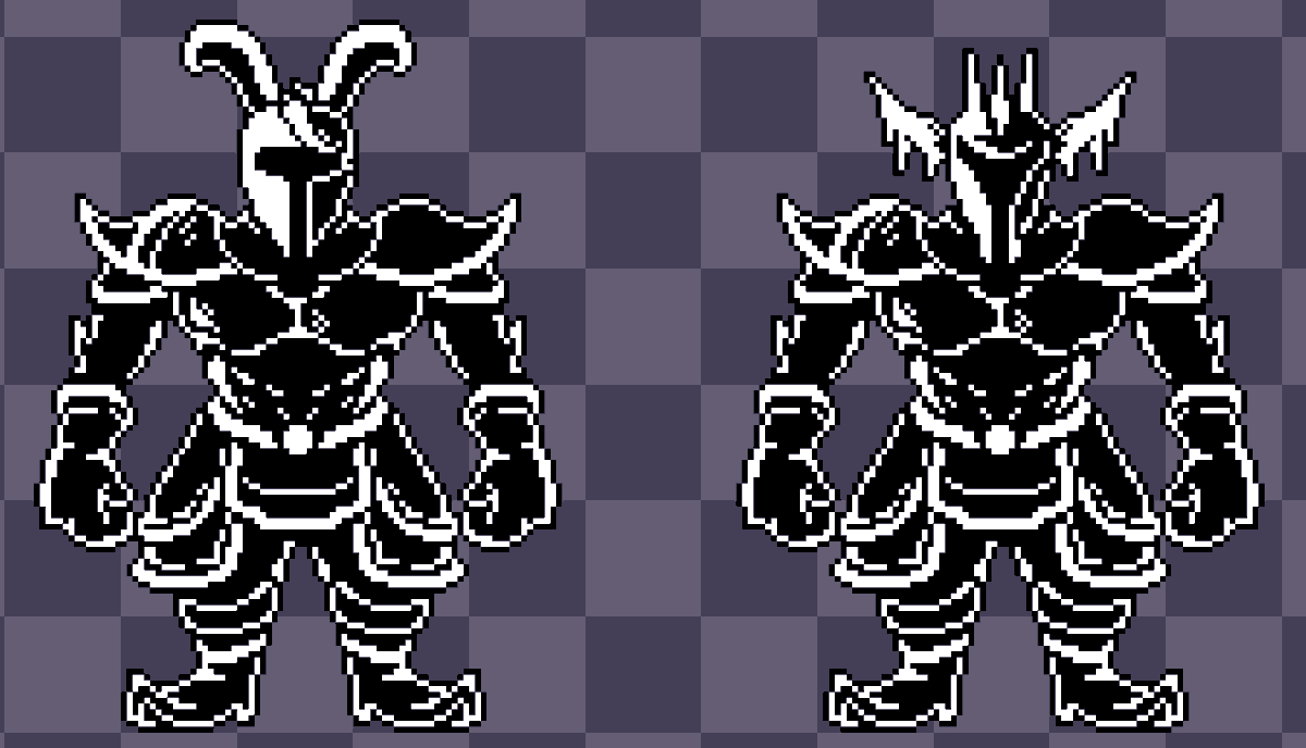 HollowSuffs's tweet photo. the dudes- sprited these for a friend
hhh.. might re-sprite arms.. 

#undertale #RG1 #RG2 https://t.co/4XZdgg0dgH
