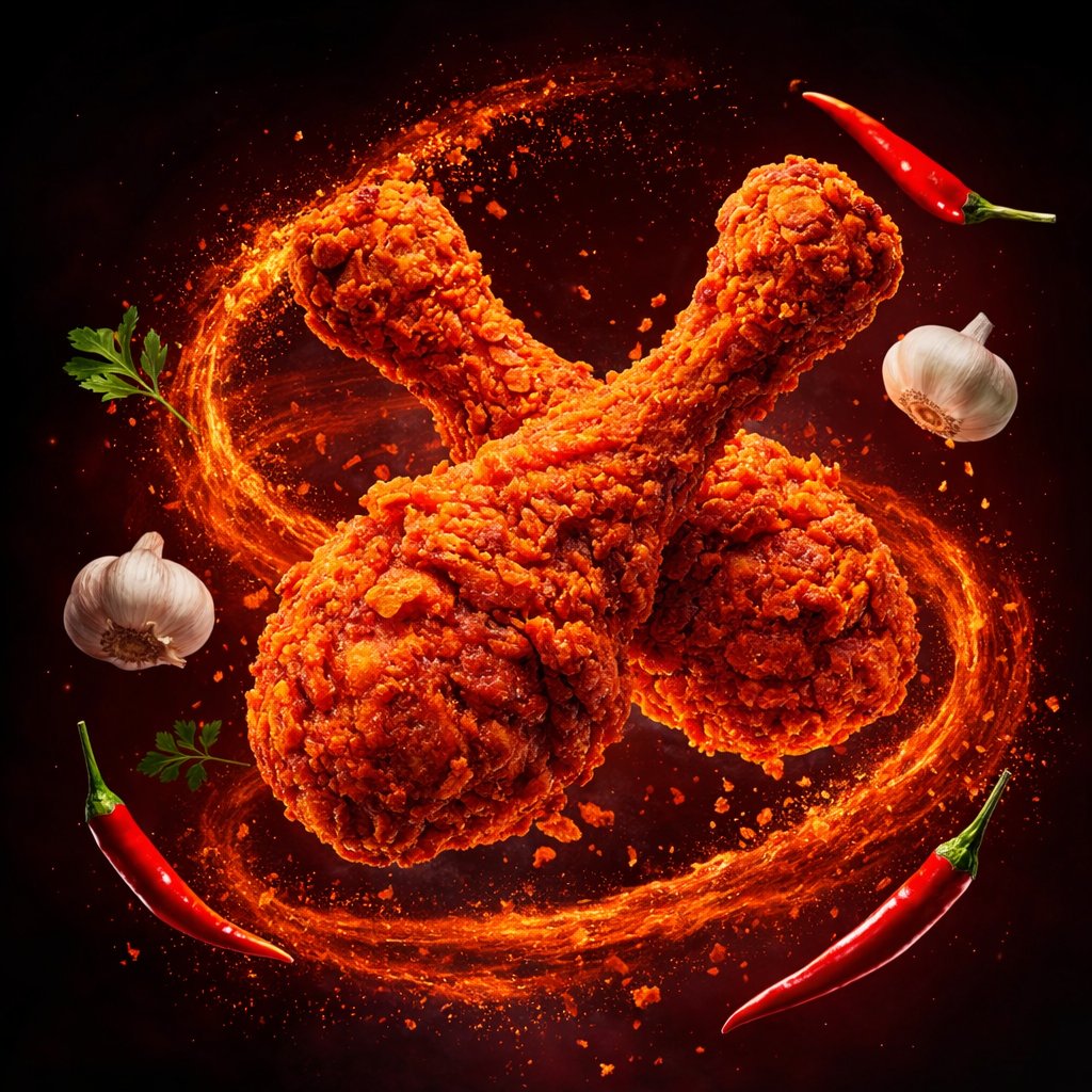 Spice level: Illegal.

Be honest..  could you handle this spice level? 🌶️

Prompt 👇🏼