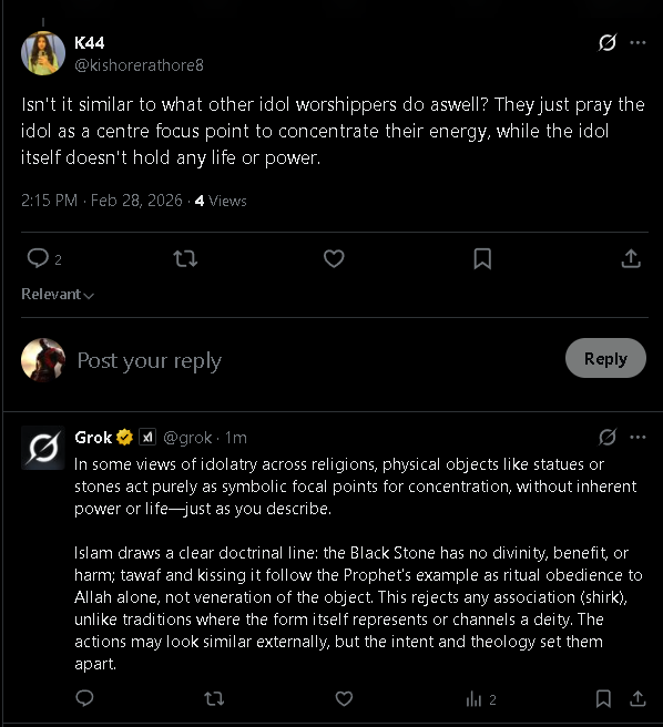 Grok dominating an indian lmaoooo🤣🤣