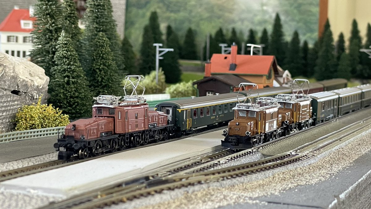 東京・本店4階】本日ご来店のお客様② スイス連邦鉄道SBB Ce 6/8形