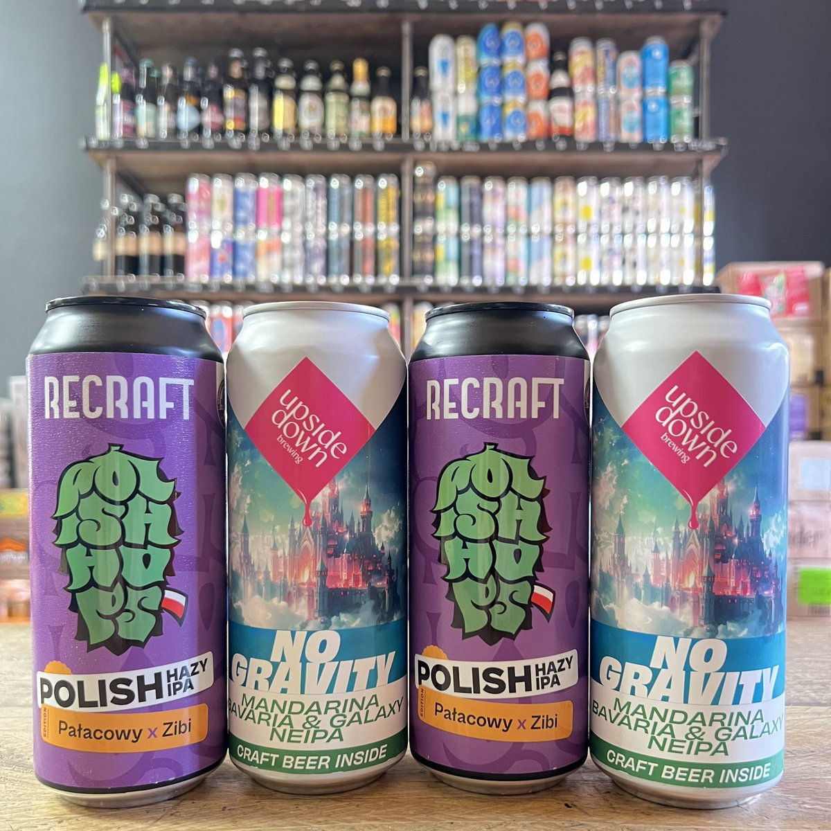 CraftTooting's tweet photo. Polish Beer ON TAP and in the fridge! #Recraft Polish hopped IPA w/ Amora Preta & Ksiazecy 🍺 PLUS #Maryensztadt #NEIPA AND Recraft Vermont IPA 🤤👌 We also have loads of newbies including NEW Polish brewery UpsideDown NEIPA and more Polish hopped IPAs 🇵🇱 #Tooting #Craftbeer https://t.co/F3lXZXuNWn
