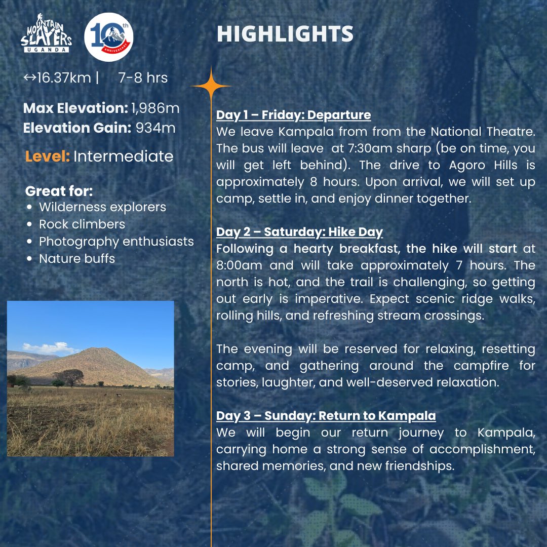 Mountain Slayers Uganda tweet media