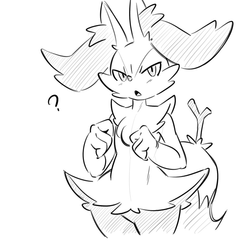 Haven't drawn a Braixen in awhile