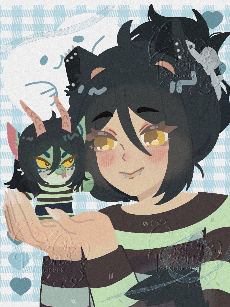 mawcens_'s tweet photo. ⋆. 𐙚 ˚ Palm Chubs Commission for Celine
Thank you for your support 🩷
#VGenComm #Cens_Comms https://t.co/JpVrusihOC