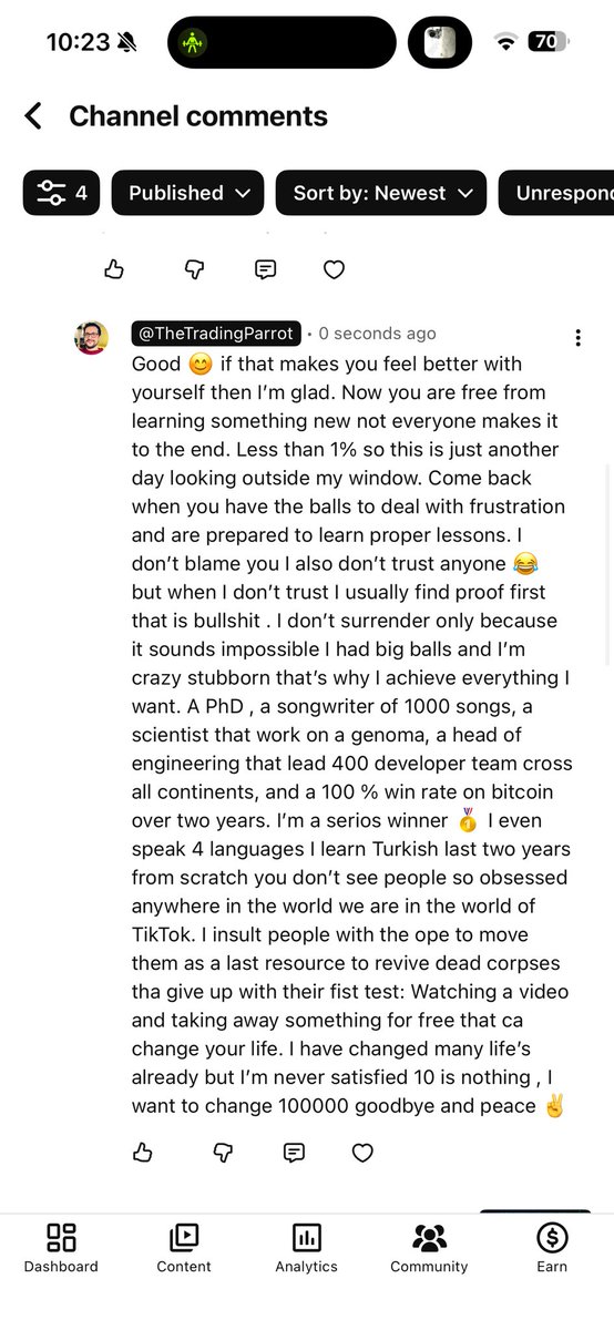 The Trading Parrot tweet media