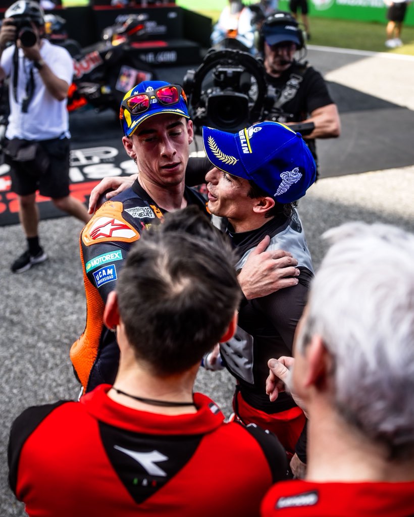 🔥🔴Fighting spirit always. 
So close…

#ForzaDucati #DucatiLenovoTeam