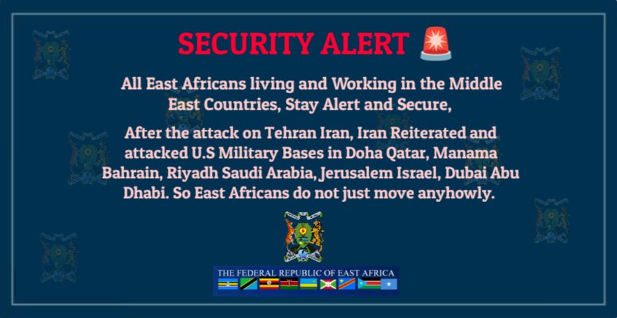 Government of East Africa. tweet media